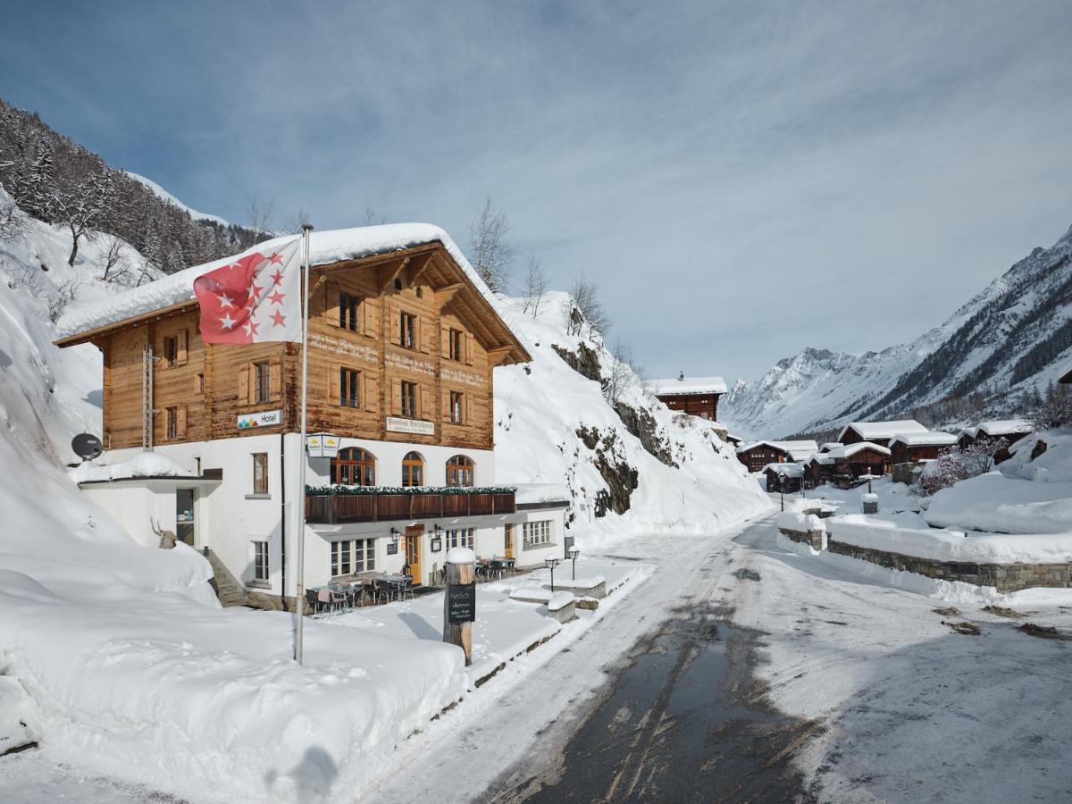 Hotel Breithorn Blatten  Bagian luar foto