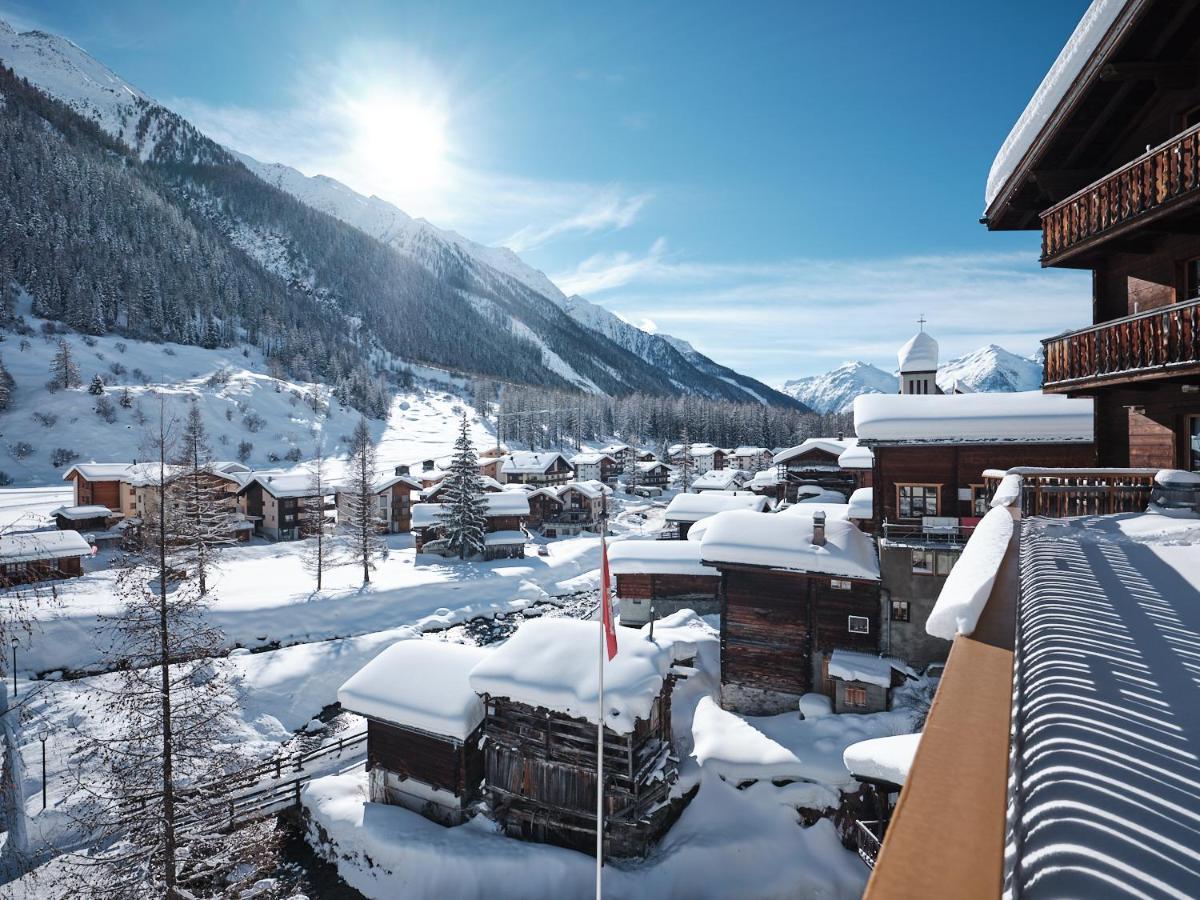 Hotel Breithorn Blatten  Bagian luar foto