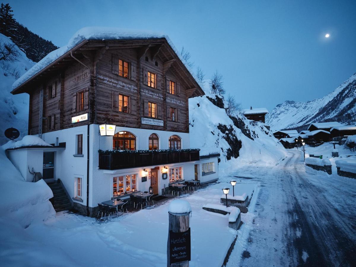 Hotel Breithorn Blatten  Bagian luar foto
